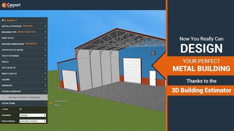 free steel building design software